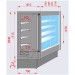 Espositore murale refrigerato AFP/ VULCANO VS80C 
