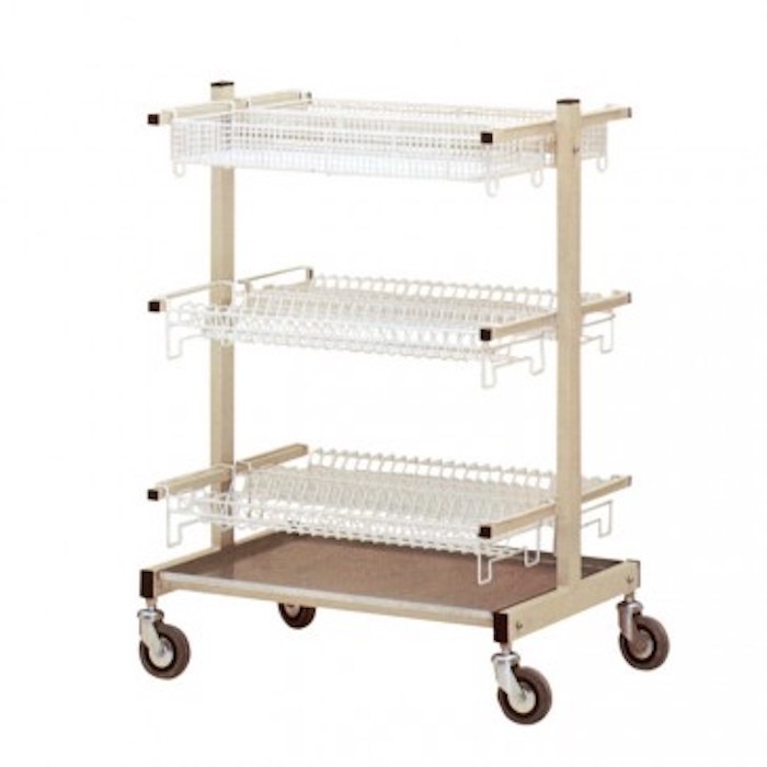 Scolabicchieri, scolapiatti AFP/CA609 in acciaio sabbiato eposs 