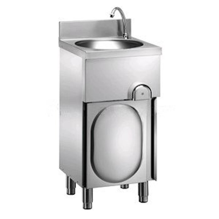 Lavello acciaio inox AISI AFP/LM48M su mobile
