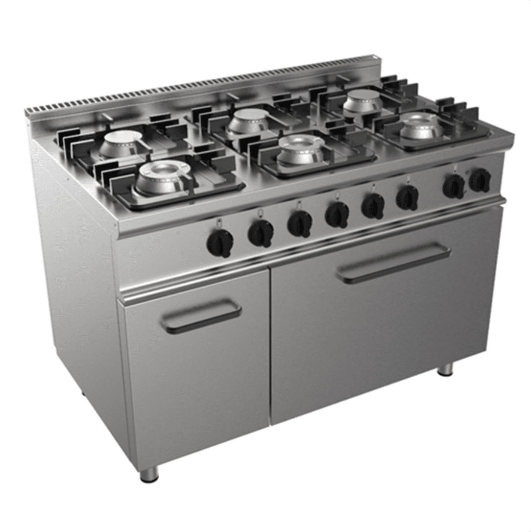 Cucina a gas professionale AFP/ E7/KUPG6LE.3M3G 
