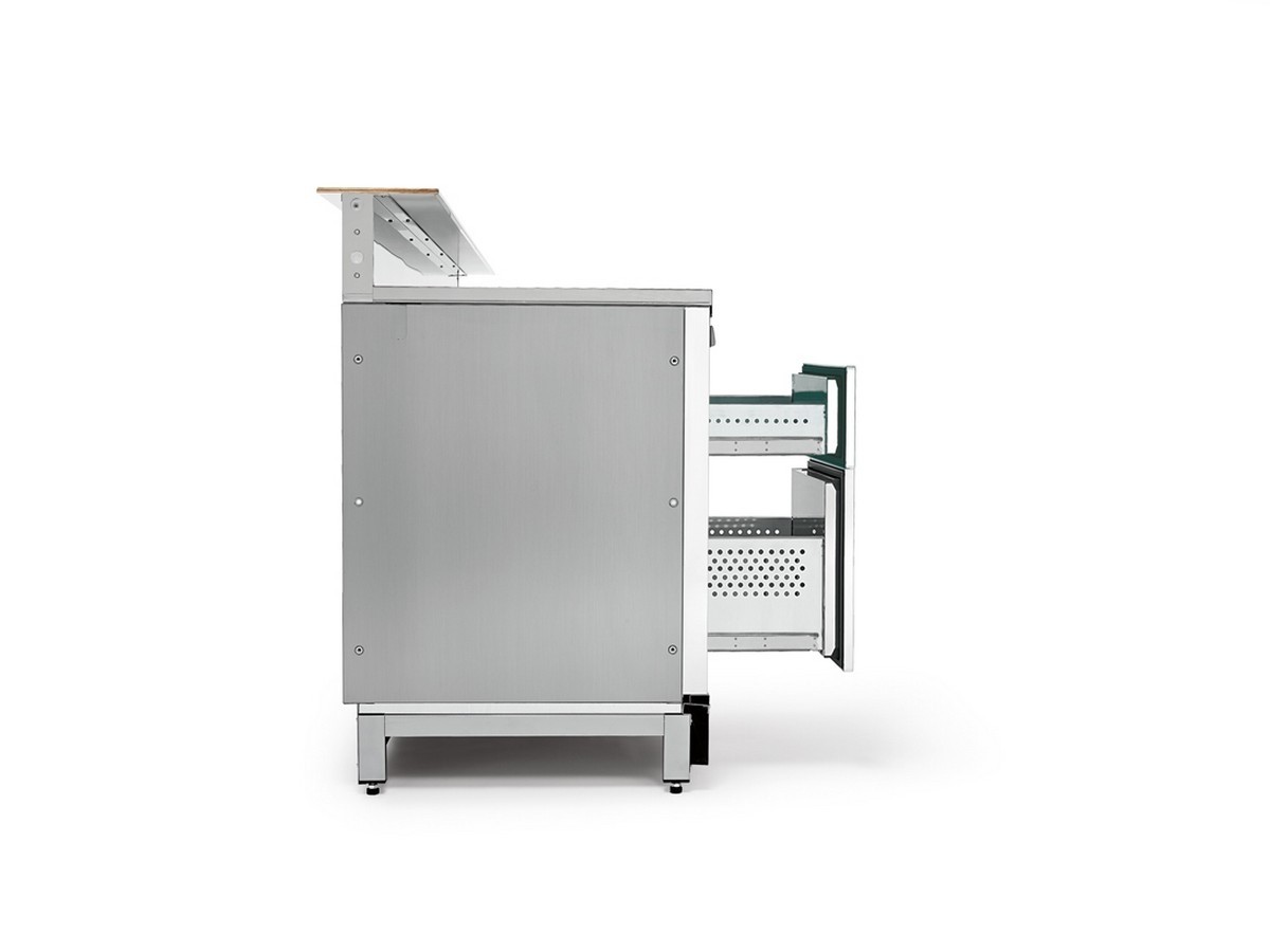 Banco bar refrigerato BBAR45CB8V
