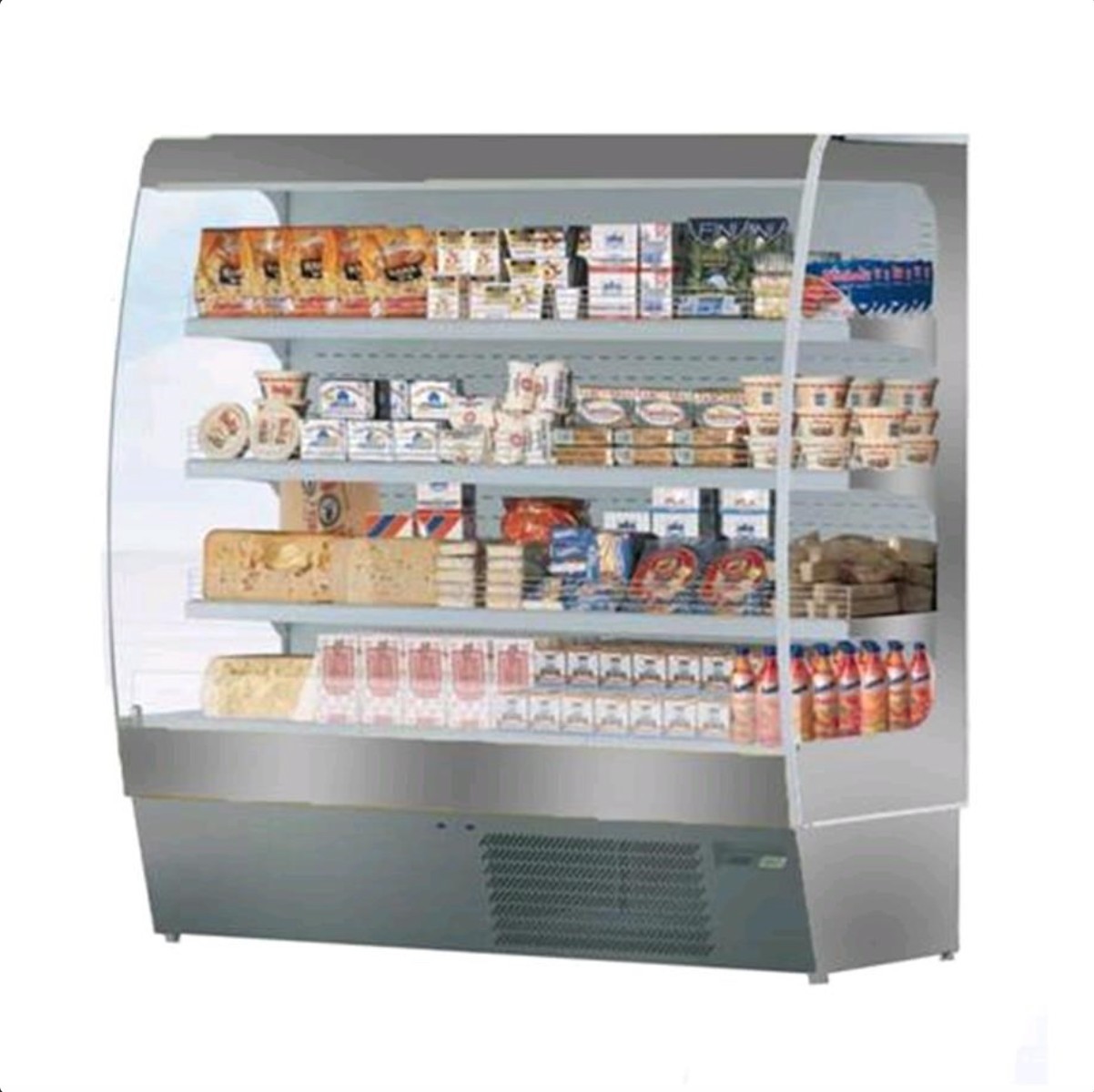 Espositore murale refrigerato AFP/CAPRI SL INOX 