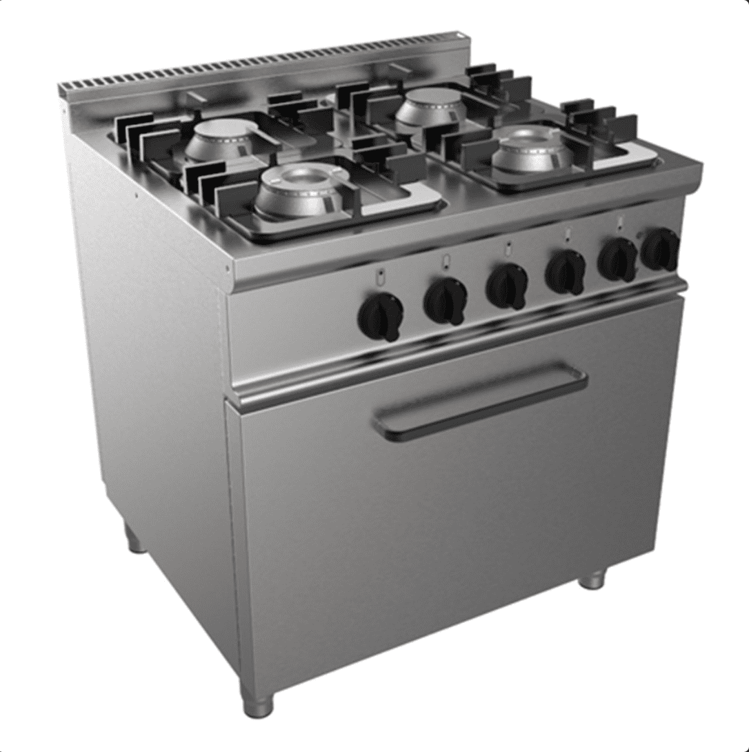 Cucina a gas professionale AFP/ E7/CUPG4FE.4M
