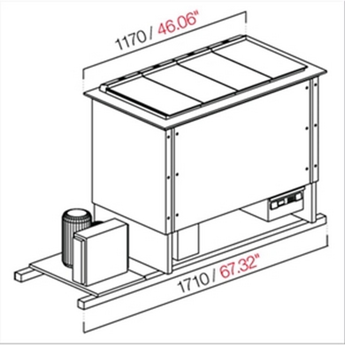 Banco pozzetti gelato e granita PANORAMA8RIS1T
