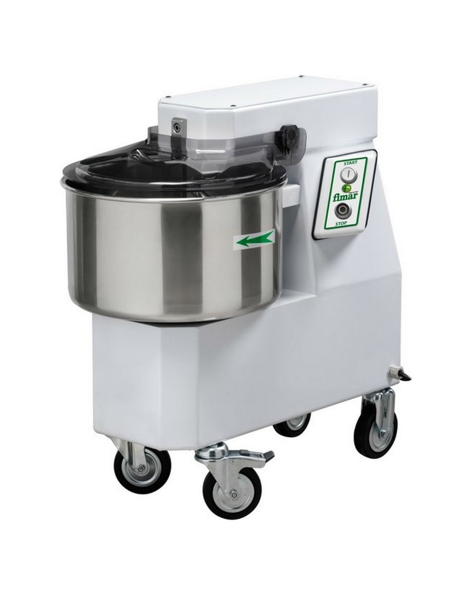 Impastatrice per pizzeria a spirale AFP18/SN/TRF