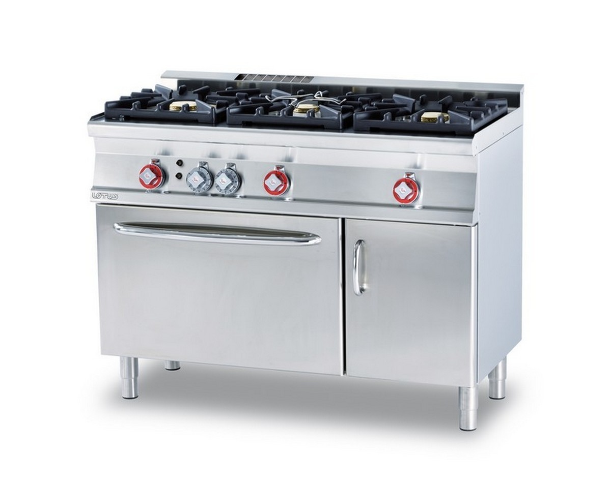 Cucina a gas professionale AFP/ CF3-612GV