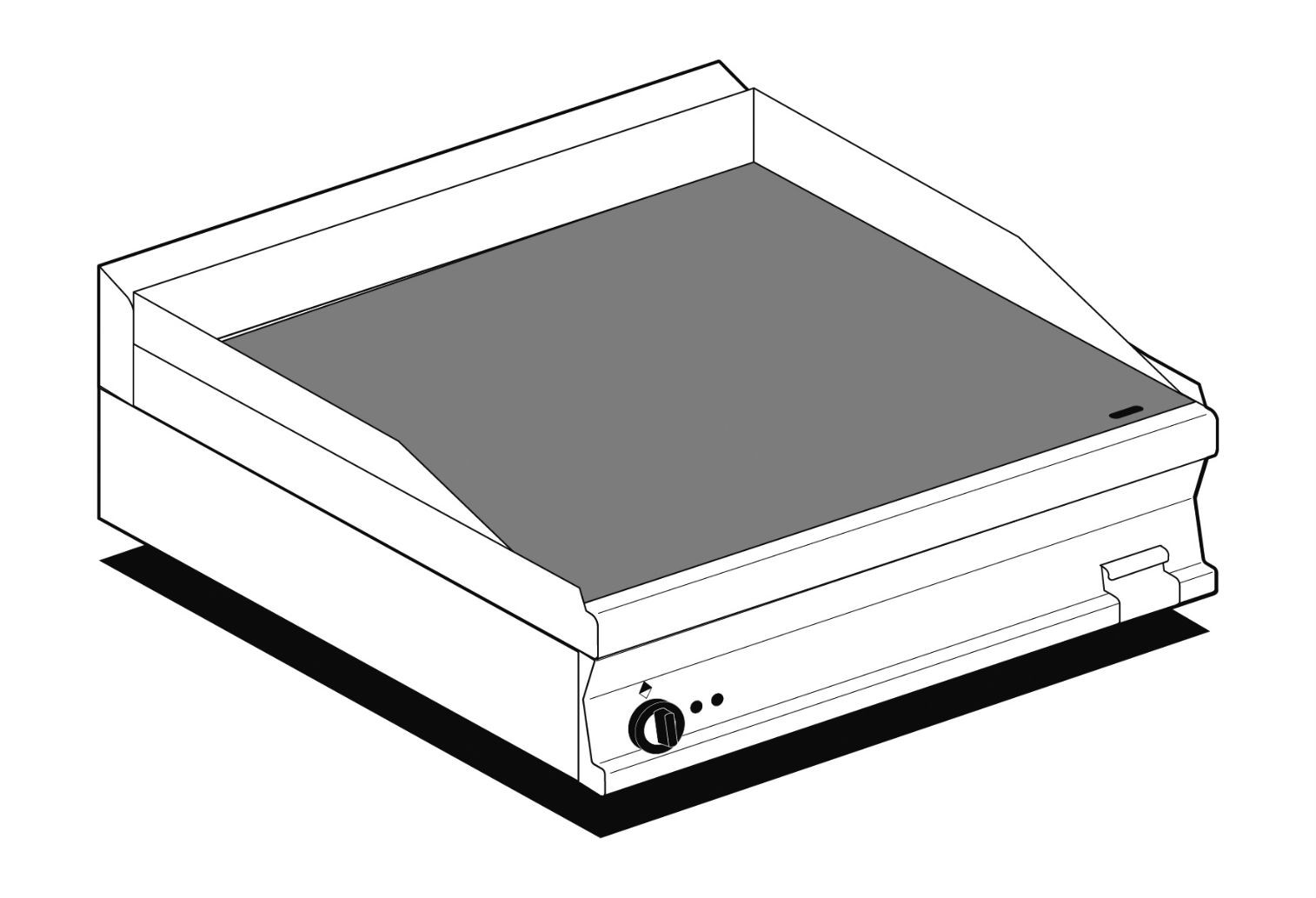 Fry top elettrico AFP/ FTCT-66ET