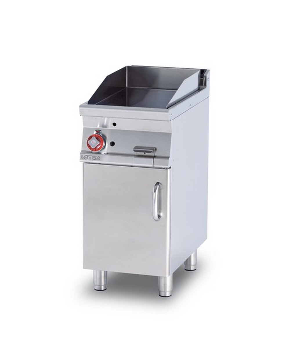 Fry top a gas piastra liscia al cromo  AFP/ FTL-74GS