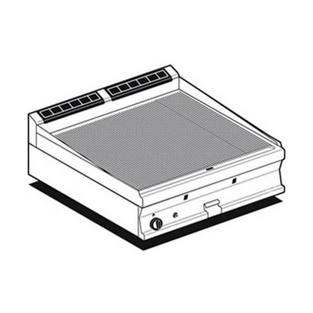 Fry top elettrico AFP/ FTRT-76ET