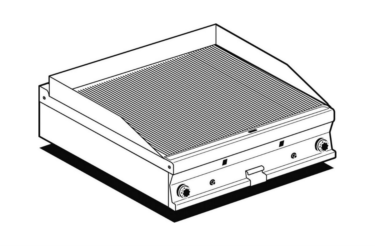 Fry top a gas AFP/ FTRT-98GS