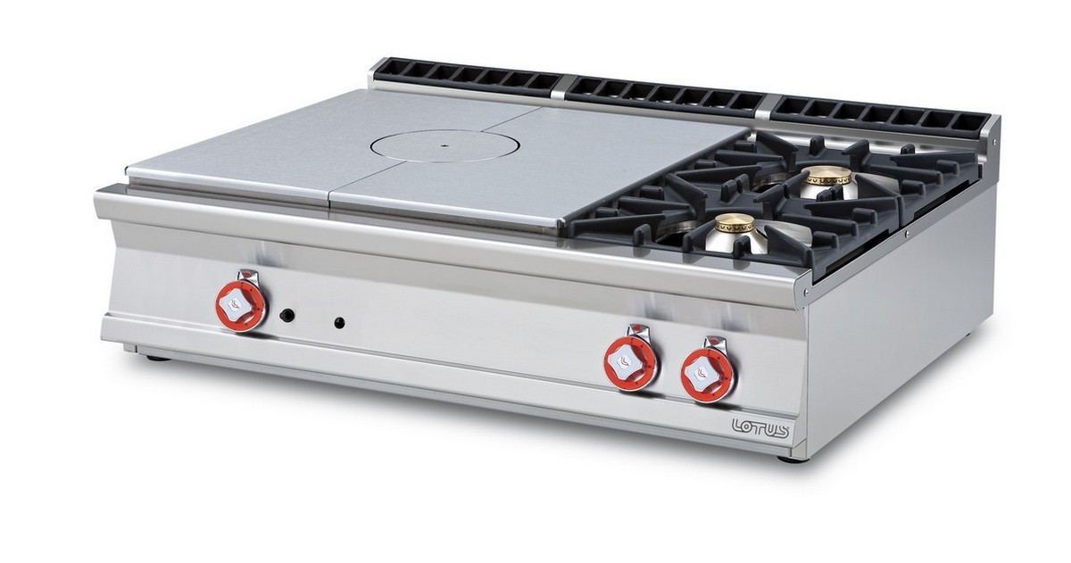 Cucina a gas professionale AFP/ TP2T-912G