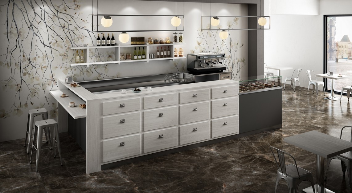 Banco Start-up AFP/DESSER arredo bar