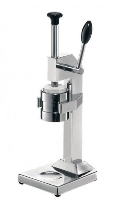 PGEL manual ice cream maker in aluminum