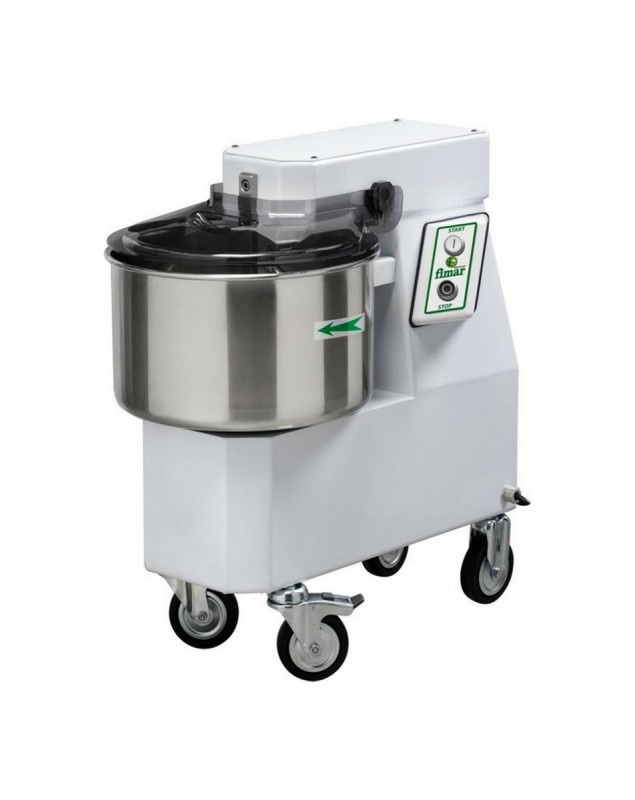 AFP / 12 / SN / MF spiral pizza dough mixer with fixed head