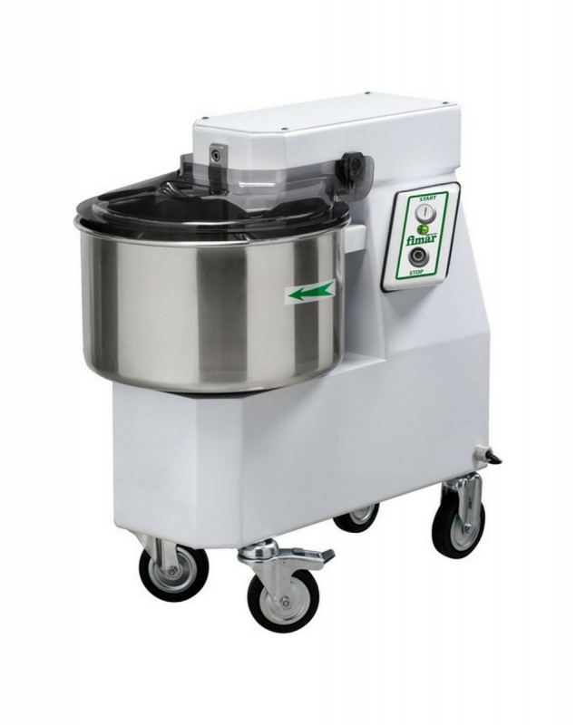 AFP 18 / SN / TRF spiral pizza dough mixer with fixed head