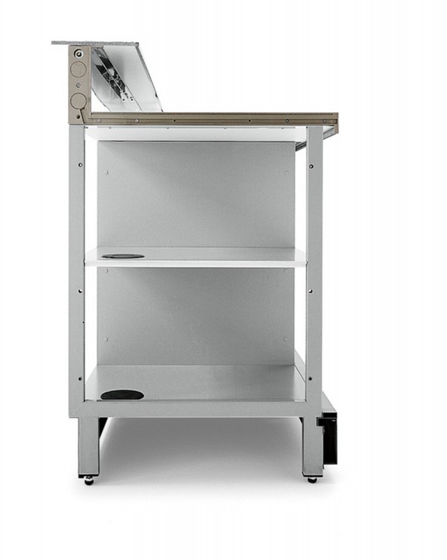 Static refrigerated bar counter BBL4000ab4P with counter top setting