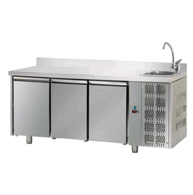 AFP / TF03MIDGNLAL food-grade fridge-freezer in stainless steel