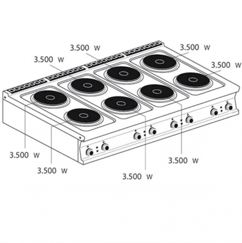 Professional electric cookers AFP / PCT-916ET