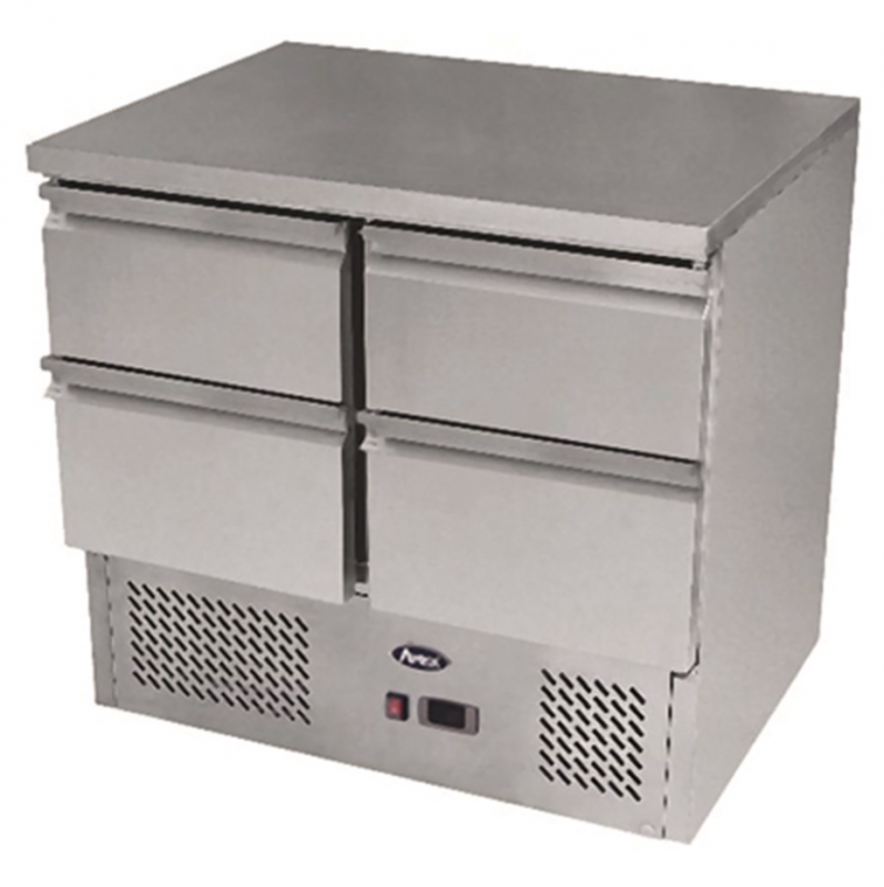 AFP / RG0283LSE tn fridge table in stainless steel