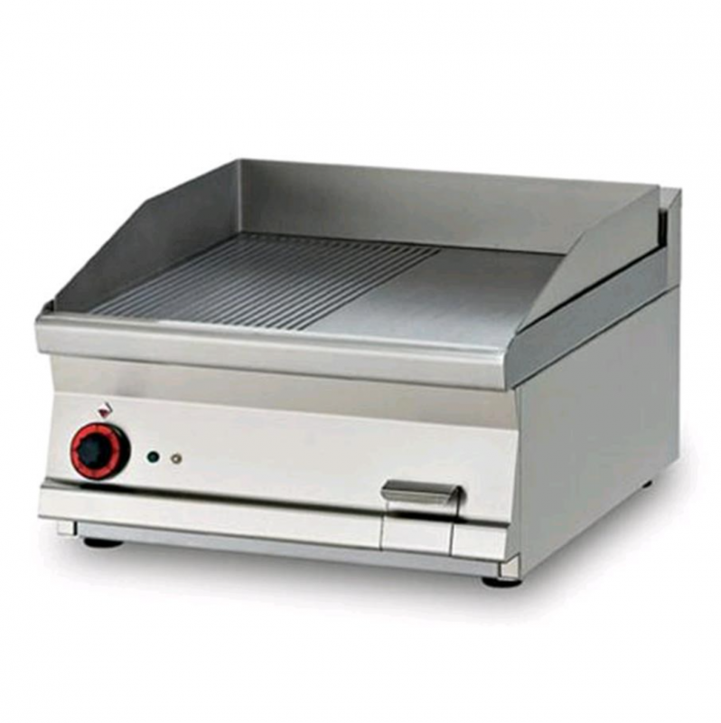 Gas fry top AFP / FTLRT-78G 1/2 smooth plate 1/2 lined plate