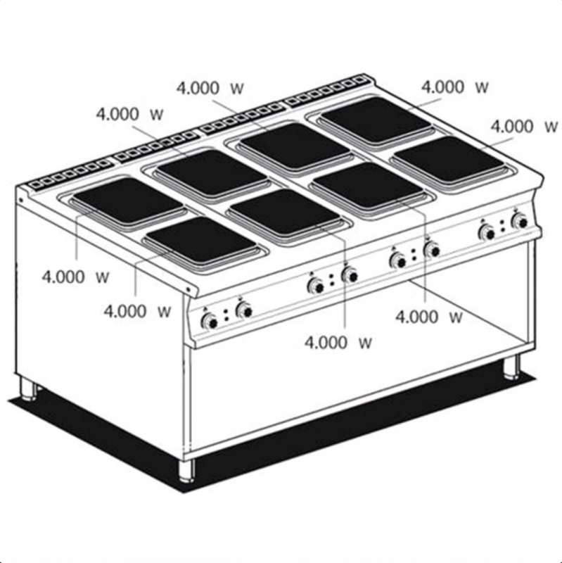 Professional electric cookers AFP / PCQ-916ET