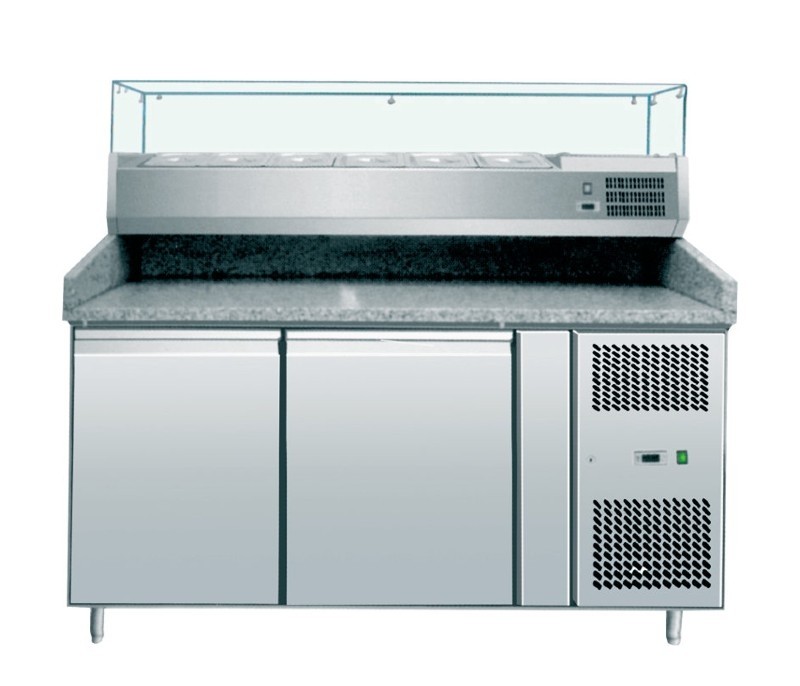 AFP / 2600TN38 fridge counter in stainless steel