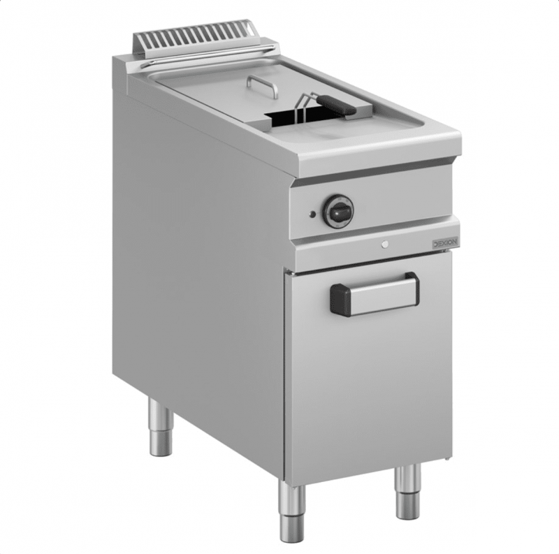 Commercial electric fryer AFP / A47ERFMXD mobile with door