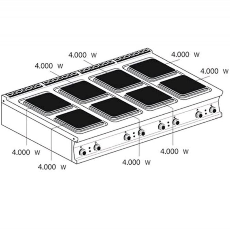 Professional electric cookers AFP / PCQT-916ET
