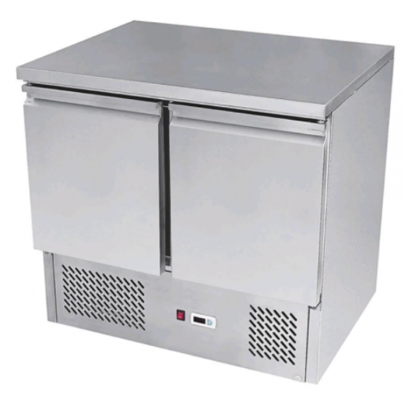Stainless steel salad bar and refrigerated table AFP/RG1083LSE