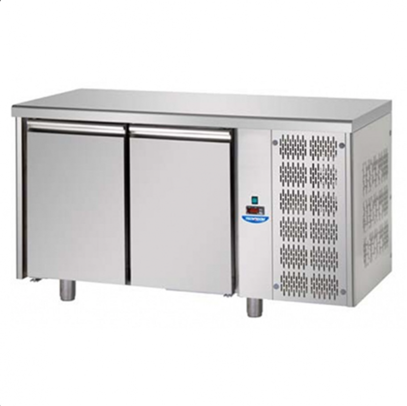 AFP / TP02MID pizzeria fridge counter in stainless steel