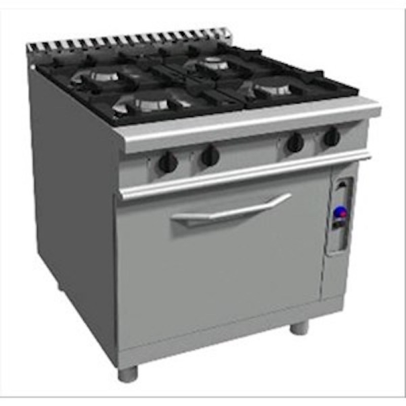Professional gas cooker AFP / E9 / KUG4FE