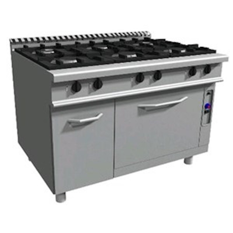 Professional gas cooker AFP / E9 / KUG6FE