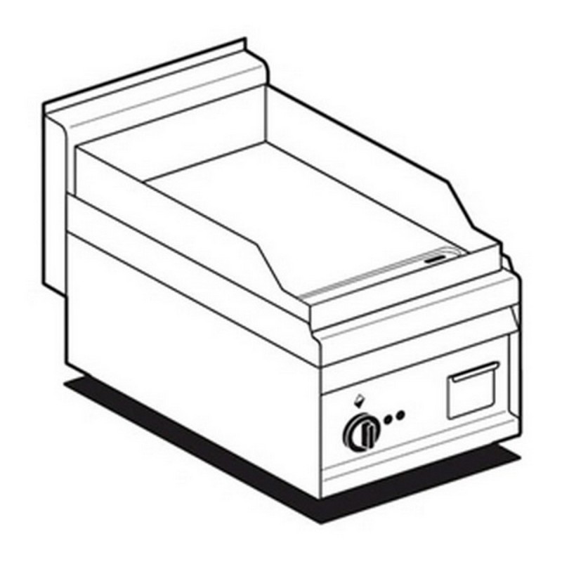 AFP / FTR-4ET electric fry top with ribbed plate