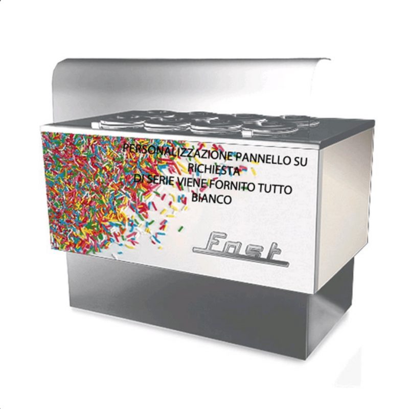 Bench ice wells POZZETTOFAST with reserve