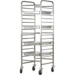 Stainless steel AFP / CAL486R rack trolley