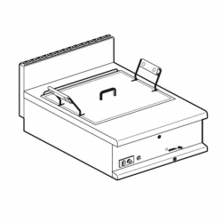 Professional gas fryer AFP / FPG-20 for pastry shops