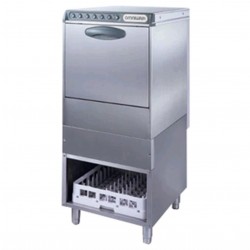 AFP / 4SB front loading dishwasher in stainless steel AISI
