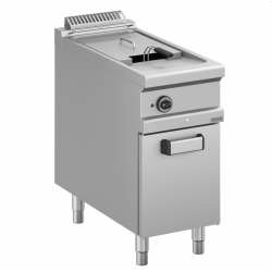Commercial electric fryer AFP / A47ERFMXD mobile with door