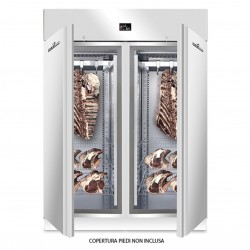 STG700 GLASS maturing cabinet in stainless steel