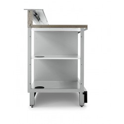 Static refrigerated bar counter BBL4000ab4P with counter top setting