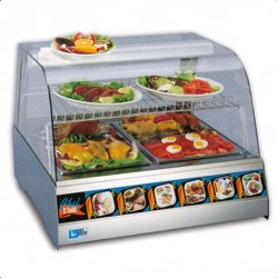 AFP / CHEFFCOLD refrigerated countertop display cabinet in stainless steel