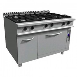 Professional gas cooker AFP / E9 / KUG4FO