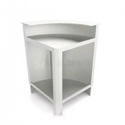 Curved corner bar CB2 / 45 ° AB Preparation for counter top