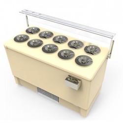 Bench for granules AFP/ FESTIVALNEW10 with reserve