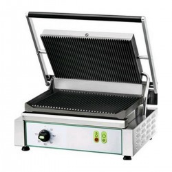 Electric hot plate panini in cast iron AFP / PE35RN