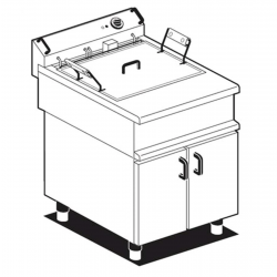 Commercial electric fryer AFP / FMPE-25