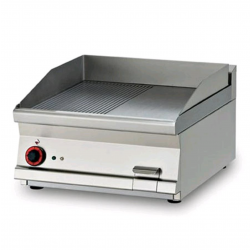Gas fry top AFP / FTLRT-78G 1/2 smooth plate 1/2 lined plate
