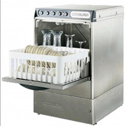 AFP / ELITE 410BDD front loading dishwasher in stainless steel AISI