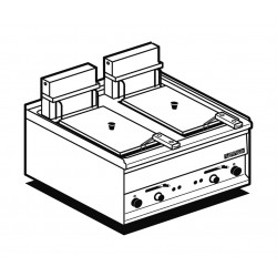 Commercial electric fryer AFP / FQ-2EM
