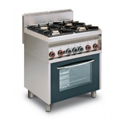 Commercial gas cooking range AFP / CF4-8GEMS